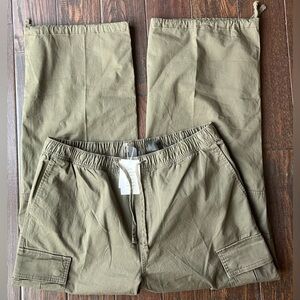 H&M Loose Fir Pants Elastic Waistband